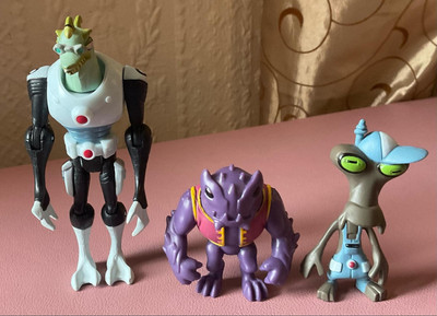 Ben 10 Omniverse Pettaliday Driba Blukic Solid Plugg Command Center 