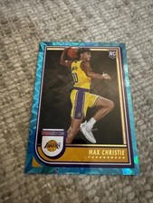 2022-23 Hoops Max Christie #262 RC Teal Explosion Los Angeles Lakers