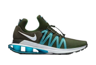 Nike Shox Gravity  Men's Sneakers  Size US 12 Sequoia Light Blue Fury NEW