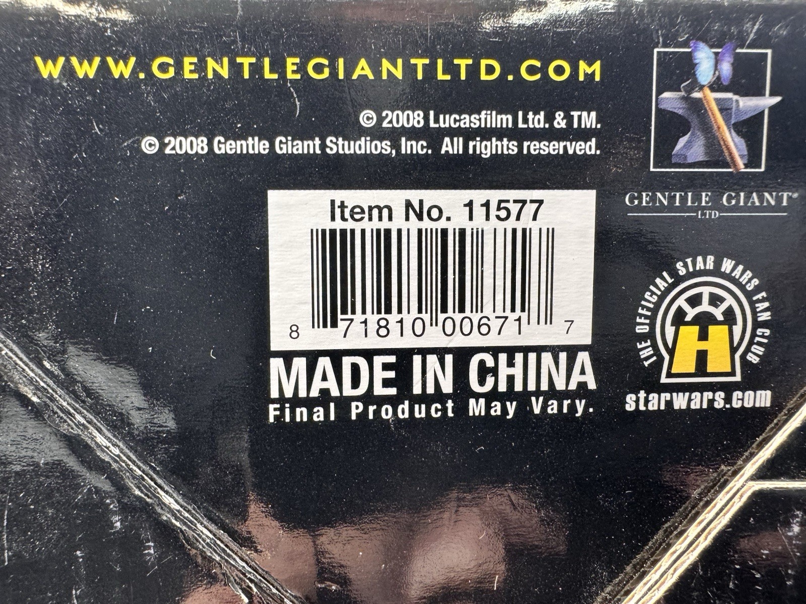 Gentle Giant Star Wars Airborne Trooper Limited 1568/3000 New in Box SW43