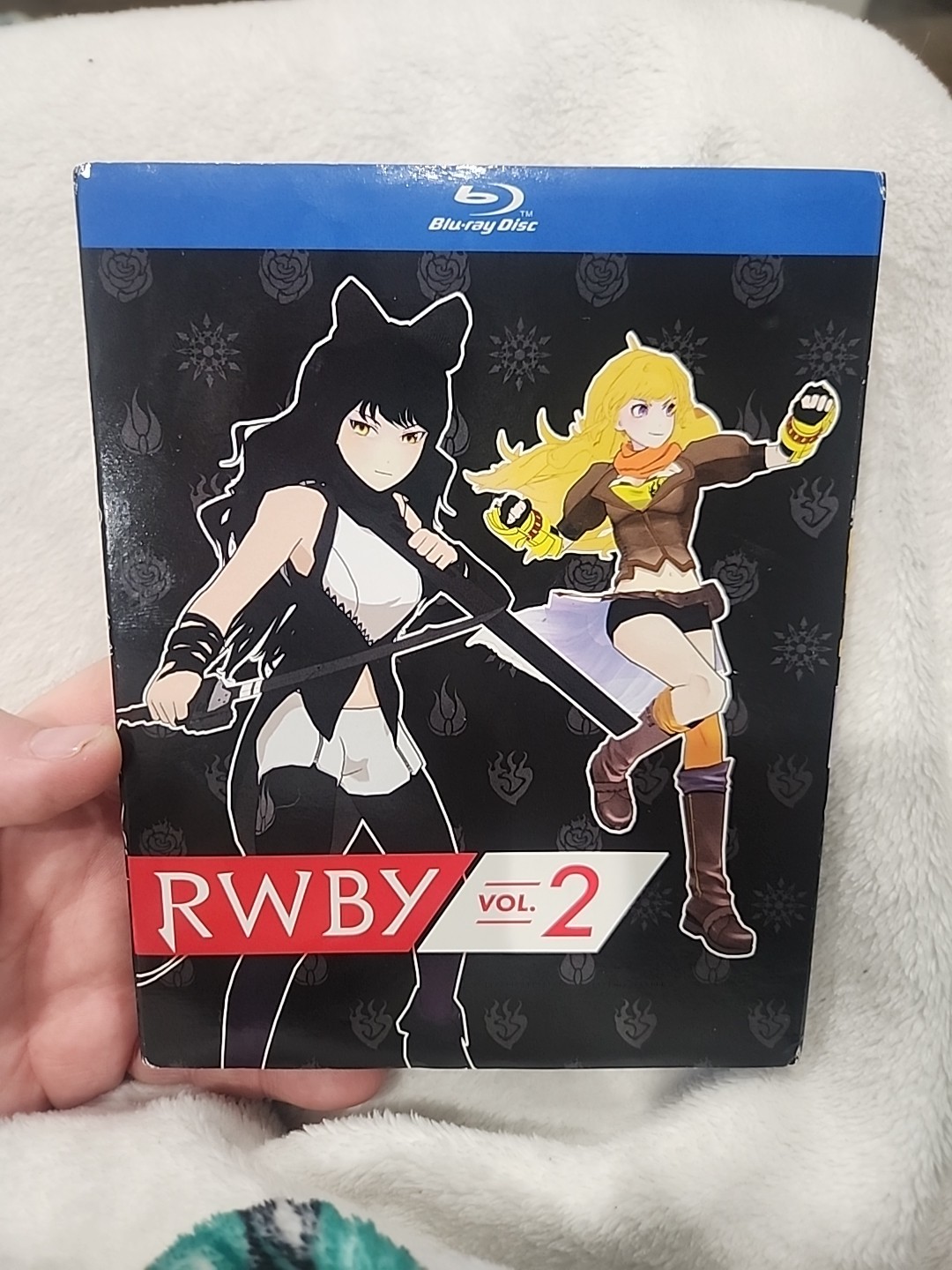 RWBY Volume 2 Blu-ray Tested Works With Slipcover & Inserts Anime Viz Media