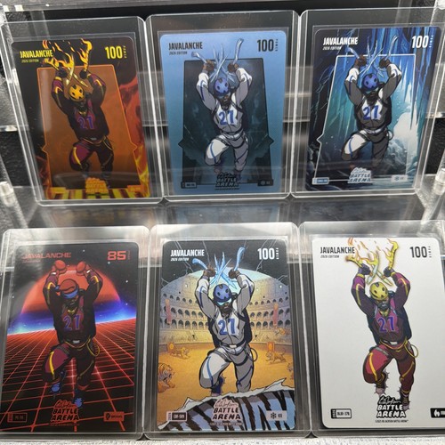2026 Bo Jackson Battle Arena `Griffey Set` Javalanche Lot Of 6 Jamal Murray