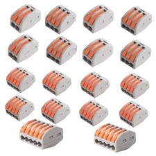 pcs Quick Wiring Cable nut Terminal kit, Compact Splicing Wire Connector 53