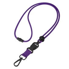 Heavy Duty Breakaway Lanyard, Adjustable Neck Lanyard, Purple