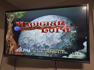 SNK Neo Geo MVS Magician Lord Arcade Game Cartridge Tested Working
