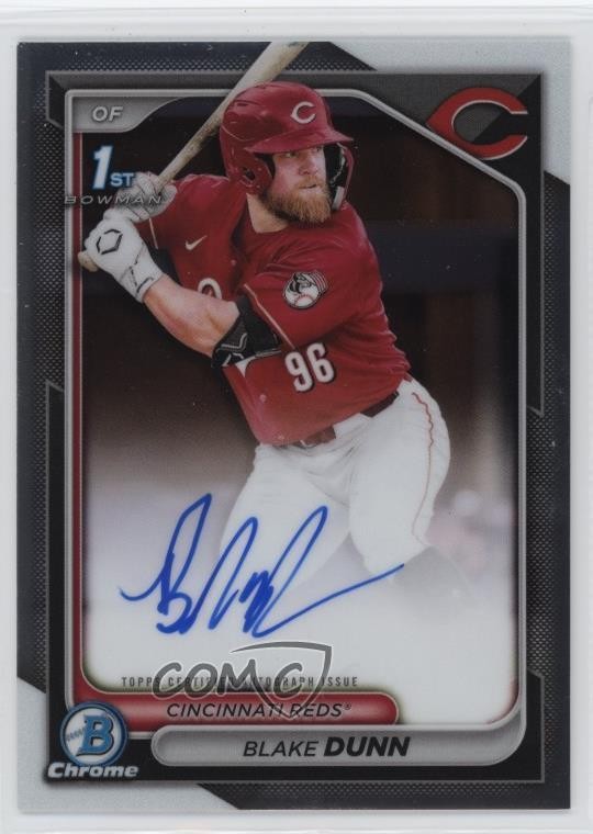 2024 Bowman Chrome Prospect Auto Blake Dunn #CPA-BD Auto 4g8