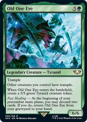 1x Old One Eye - Universes Beyond: Warhammer 40,000 Near Mint - MTG