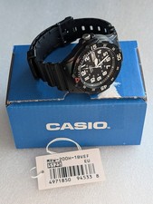 Casio MRW-200H-1BVES Analogue Diver Style Watch Black