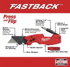 Milwaukee 48-22-1505, Fastback 6-in-1 Utility...