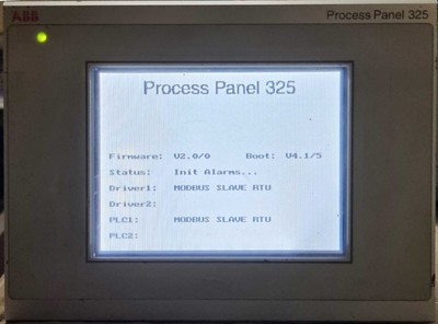 ABB PROCESS PANEL PP325 3BSC690101R2 HMI DISPLAY
