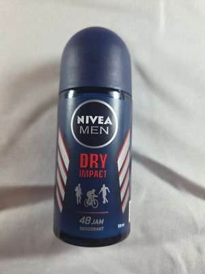 Deodorant Nivea for Men Dry Impact Antiperspirant Roll-On 50Ml / 1.69oz