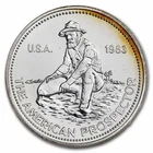 1983 1 oz Silver Round - Engelhard Prospector ("E" Logo Reverse)