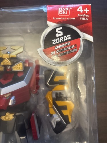 RARE Power Rangers Super Samurai Megazord 5 Zords In Box 2011 - Picture 3 of 8