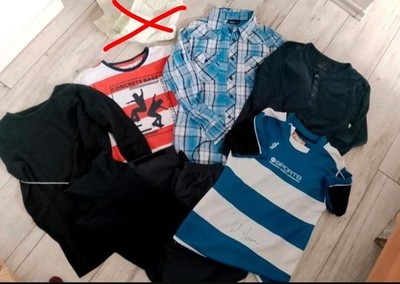 Jungs Kleidungspaket gr. 140 - Hosen, T-Shirt, Langarmshirt