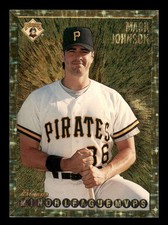 1995 Bowman Gold Foil 225 Mark Johnson Pirates (Parallel 1:6) Minor League MVP's
