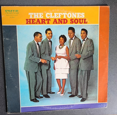 THE CLEFTONES Heart & Soul LP Emus 1975 EX+
