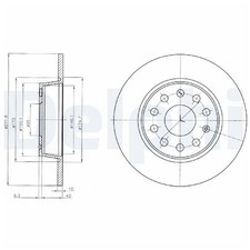 2x Bremsscheibe hinten für Cupra Formentor KM7 Leon KL1 KL8 | 26204904