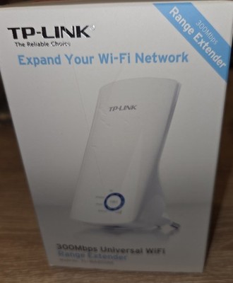 TP-LINK TL-WA850RE 300 MBit/s 2.4 GHz WLAN Repeater - weiss