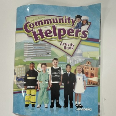 abeka Community Helpers Activity Book Second Edition Paperback Ages 4-8