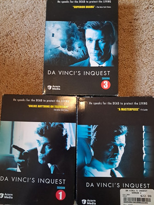 Da Vinci's Inquest Seasons 1-3 Nicholas Cambell/Canadian Coroner Detective