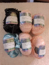  "Intermezzo" Yarn  Vimar 1991.  Mixed Lot Of 6.  As Pictured