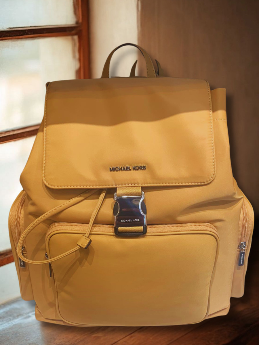 Michael Kors Khai Women Large Nylon travel Backpack For Trip