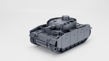 20MM 1/72 German Tanks and Vehicles Wargame3D Unpainted WWII