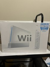 Nintendo Wii Console in Original Box - Console Power Chord And HDMI Only Tested