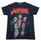 Asking Alexandria Band T Shirt Small Unisex Black Graphic Merch Emo Tee