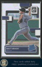 Matt Brash 2022 Donruss Optic Holo Prizm #77 Seattle Mariners