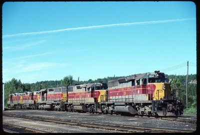 Original Schienenschieber - AC Algoma Central 184+ Hawk Junction ON 7-1-1988