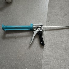 Amazon Basics Heavy Duty Sealant Caulking Gun 310ml 12:1 Thrust Ratio Blue/Grey