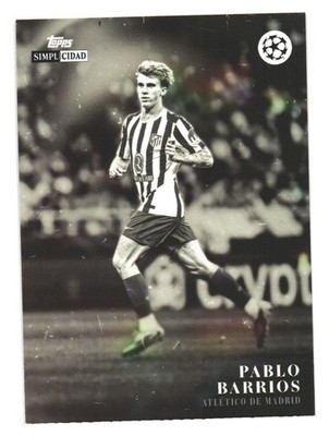 2025-26 Topps UCC Simplicidad Atletico de Madrid Pablo Barrios