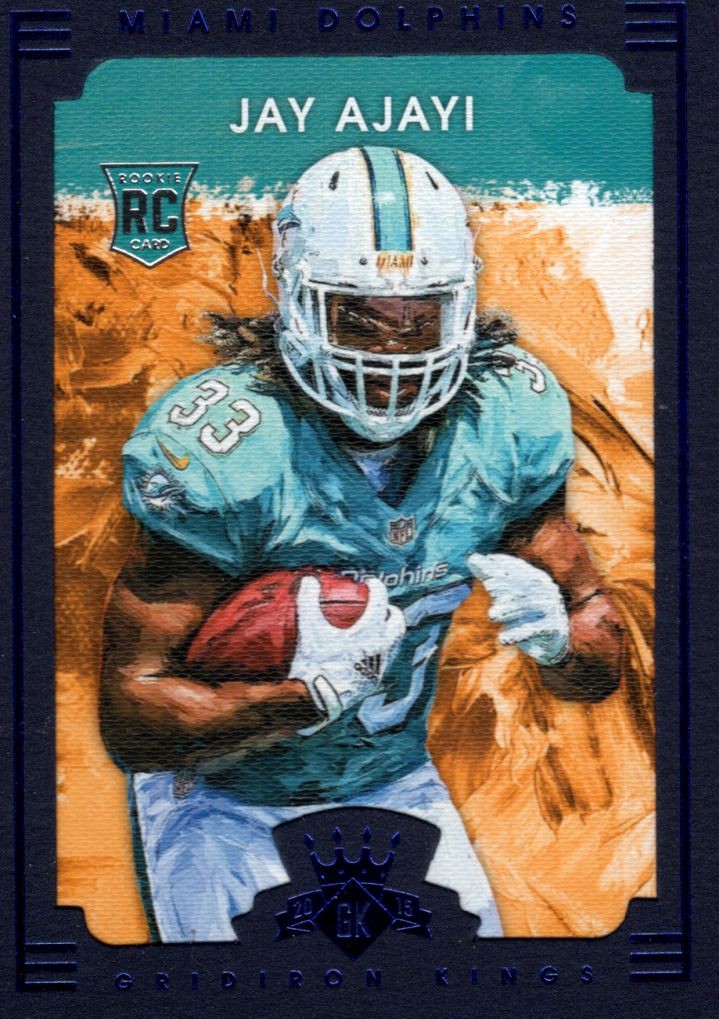 Jay Ajayi Panini Gridiron Kings #113 Blue Frame