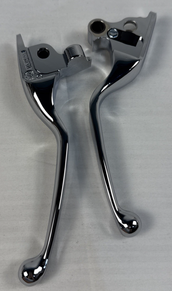 NEW HARLEY DAVIDSON GENUINE CHROME HAND LEVERS 38843-08 | eBay