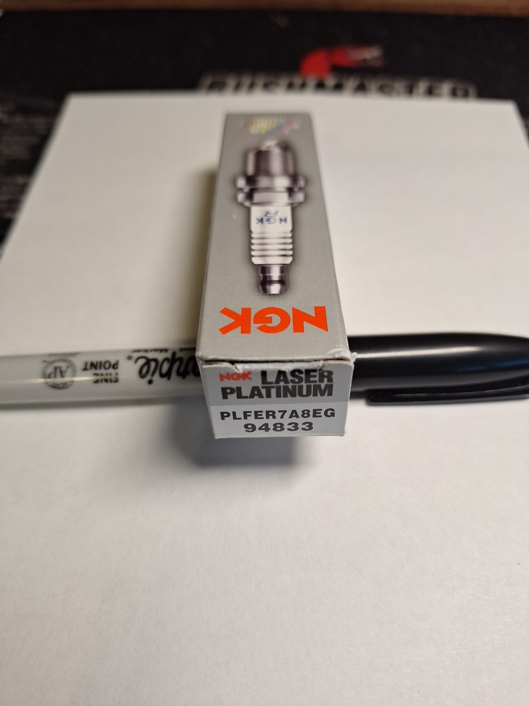 Single Genuine NGK Laser Platinum Spark Plug. PLFER7A8EG 94833