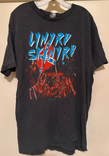 Vintage 1988 Lynyrd Skynyrd Tribute Tour T-Shirt Hanes Made in USA Black Size XL