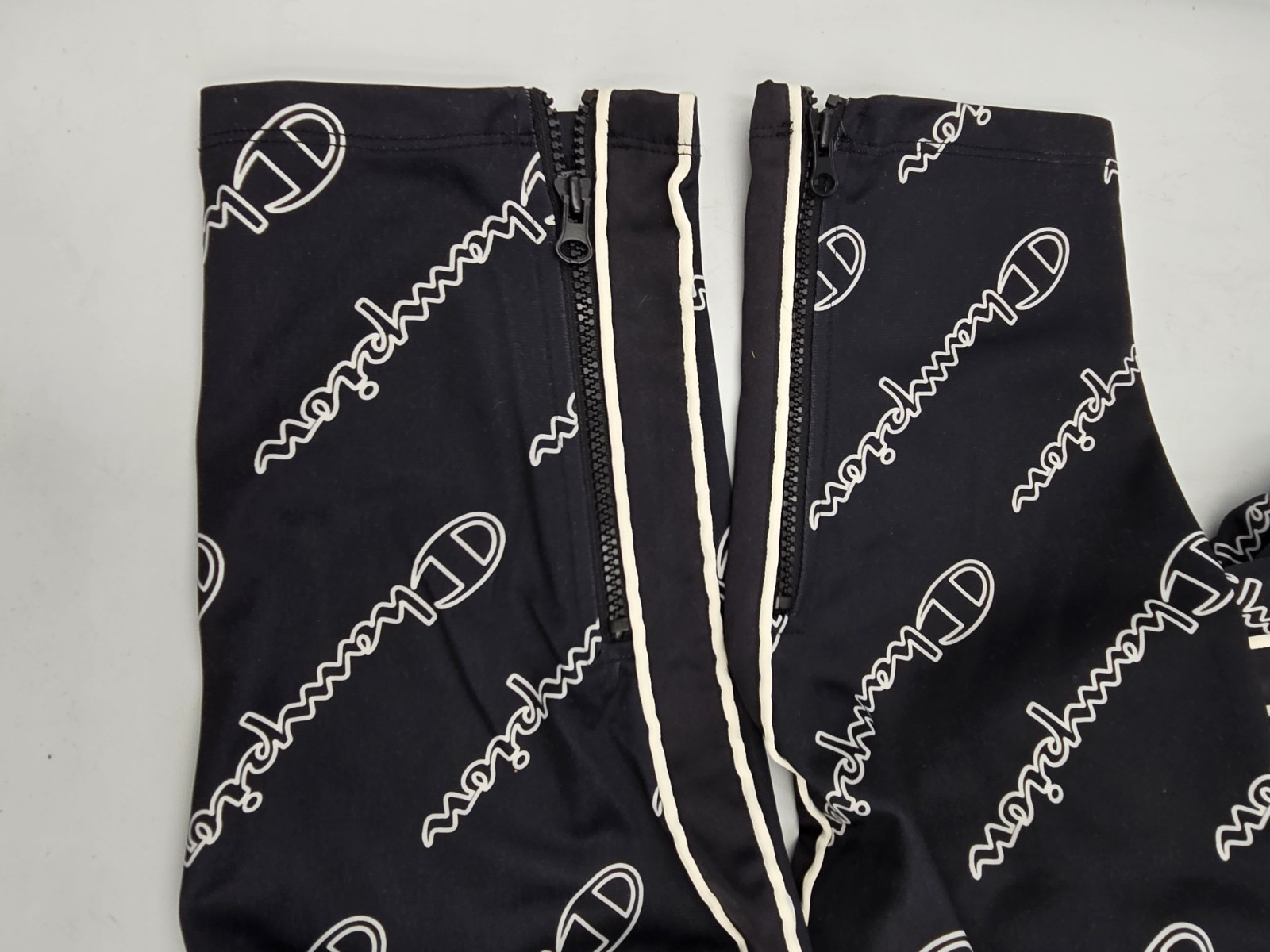Champion Athletic Drawstring Pants Pattern Black … - image 7