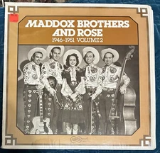 “MADDOX BROTHERS & ROSE: 1946-1951, Volume 2” (ARHOOLIE 5017 LP)