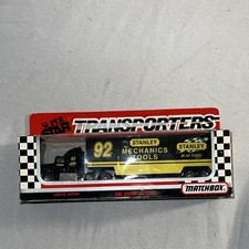 Matchbox Super Star Transporters Stanley Racing Diecast Tractor Trailer Limited  