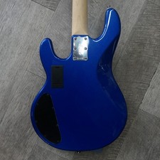 Bajo Estudiante Sterling by MUSIC MAN Ray4 HH Azul Cobra 9V Pastilla Activa Usado