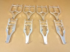 Traxxas T-maxx 2.5 3.3 Integy Silver A-arm Set Suspension Arms E-Maxx