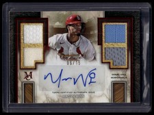 2025 Topps Museum Collection Masyn Winn Signature Swatches Quad Relic Ruby /15