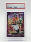BO NIX 2025 PANINI PRIZM FOTL PURPLE SHIMMER BRONCOS SSP /15 PSA 10 Q2215