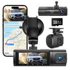 Dash Cam Front and Rear, 4K Full HD Dash Camera with Built-In Wifi GPS, Super Ni
