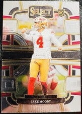 2023 Panini Select #90 Jake Moody RC San Francisco 49ers Rookie Card