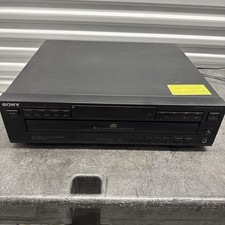 Sony CDP-C425 5-Disc Carousel System CD Player , No Remote-Tested Working