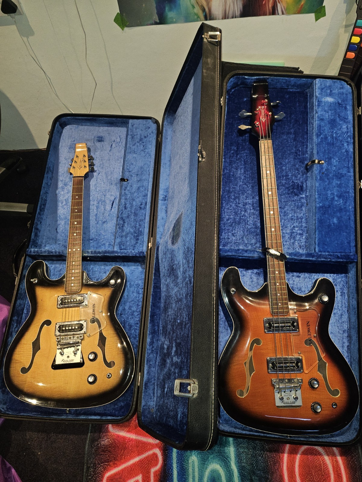 Burns Baldwin Resotube Guitar 1960s