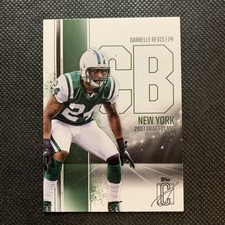 2024 Topps Football Signature Class Darrelle Revis #38 New York Jets