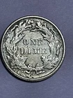 1888 P Silver Seated Liberty Dime- Philadelphia, XF/AU Details